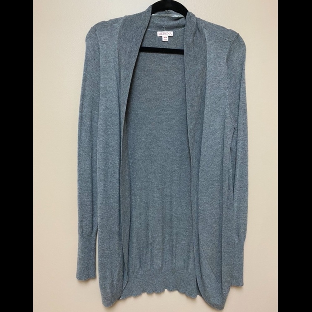 Merona gray cardigan